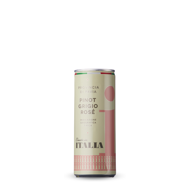 2022 Italia Pinot Grigio Rose, Provincia di Pavia IGT (25cl can)
