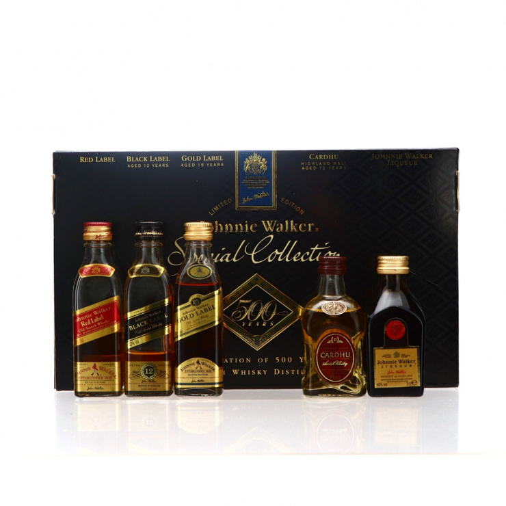 Johnnie Walker Special Collection 500 Years Miniatures