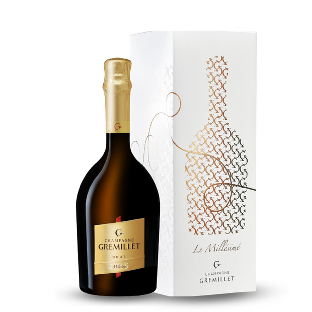 2017 Champagne Gremillet Brut Vintage (Gift Pack)