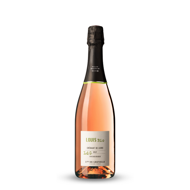 Louis Bio Cremant del Loire Brut Rose NV