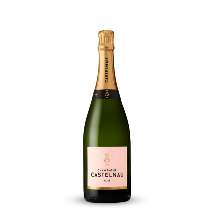 NV Champagne Castelnau Rose