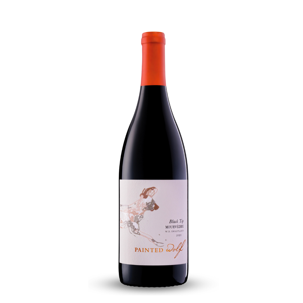 2020 Painted Wolf Black Tip Mourvédre – Vino Fandango