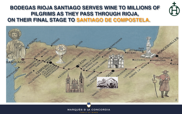2018 Marques de la Concordia 'Rioja Santiago' Rosé